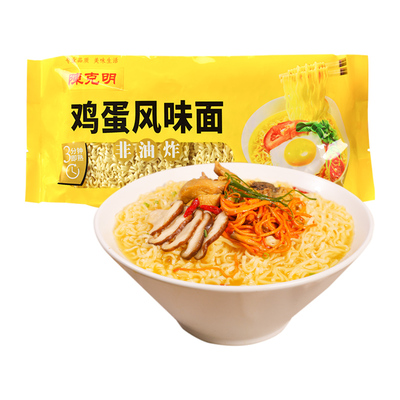 陈克明面条鸡蛋波纹面方便火锅500g*1包