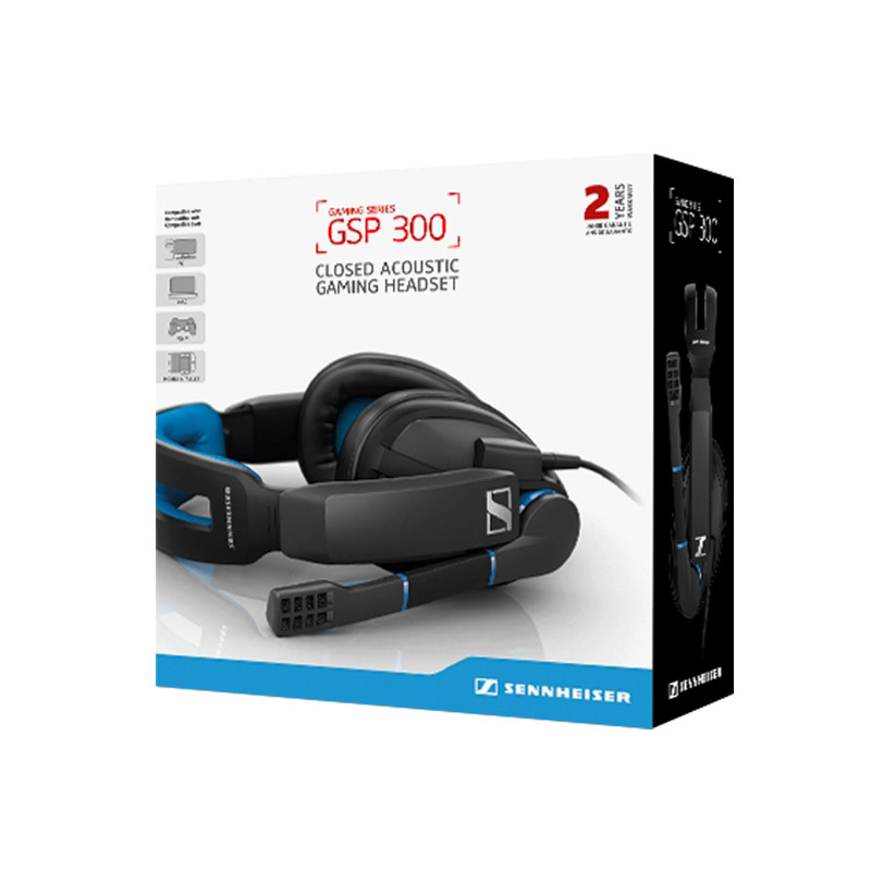 【官方直营】SENNHEISER/森海塞尔GSP300头戴式电竞降噪游戏耳机 - 图3