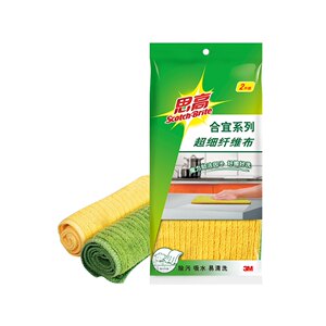 3M思高合宜系列超细纤维抹布吸水不沾油清洁洗碗布擦桌布