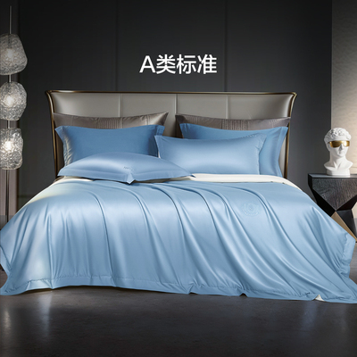 臻选富安娜80支长绒棉高端四件套