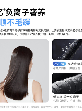 飞科星环高速负离子护发吹风机