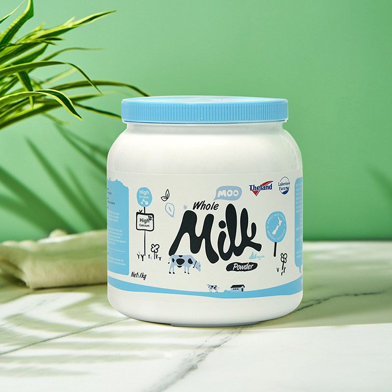 【进口】纽仕兰莱薇儿牧场蓝胖罐子全脂高钙奶粉1kg/罐调制乳粉,淘宝优惠券,粉丝福利购,淘宝优惠卷