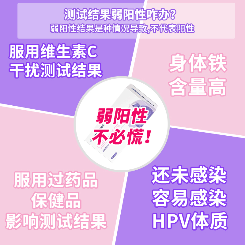 海氏海诺 HPV病毒检测自检尿液测试剂男女通用宫颈炎妇科筛查试纸 - 图2