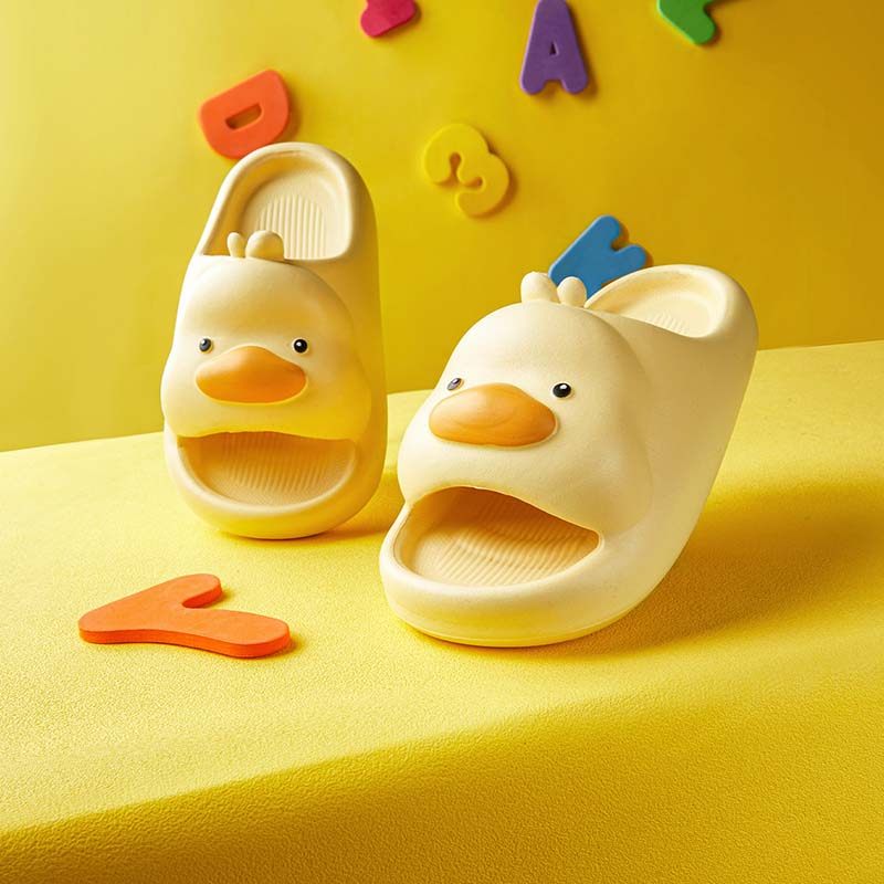 小鸭子儿童拖鞋夏季新款软底男童女童卡通防滑中大童可爱凉拖鞋,淘宝优惠券,粉丝福利购,淘宝优惠卷