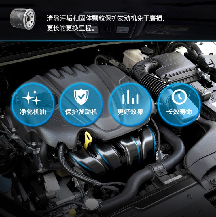 曼牌机油滤芯W610/6适思域CR-V歌诗图锋范雅阁凌派奥德赛飞度 - 图3