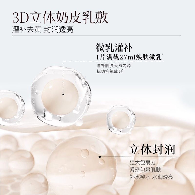 【美白特征】佰草集新七白奶皮面膜6片祛斑透亮修护保湿舒缓抗糖 【美白特征】佰草集新七白奶皮面膜6片祛斑透亮修护保湿舒缓抗糖