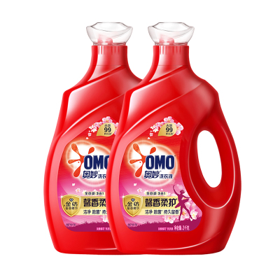 【下单再享优惠】奥妙全自动樱花味洗衣液护衣留香3KG*2瓶