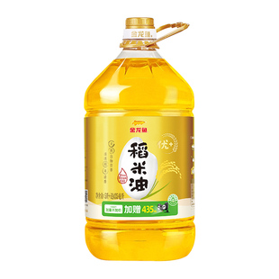 金龙鱼稻米油米糠油优+5.435L/桶