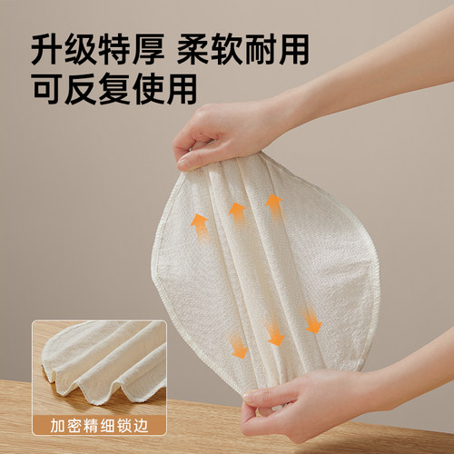 炊大皇全棉蒸笼布300mm*3张加厚不易粘黏健康材质可反复使用家用 - 图0