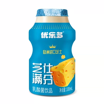 【拍两件】优乐多乳酸菌100ml*48瓶