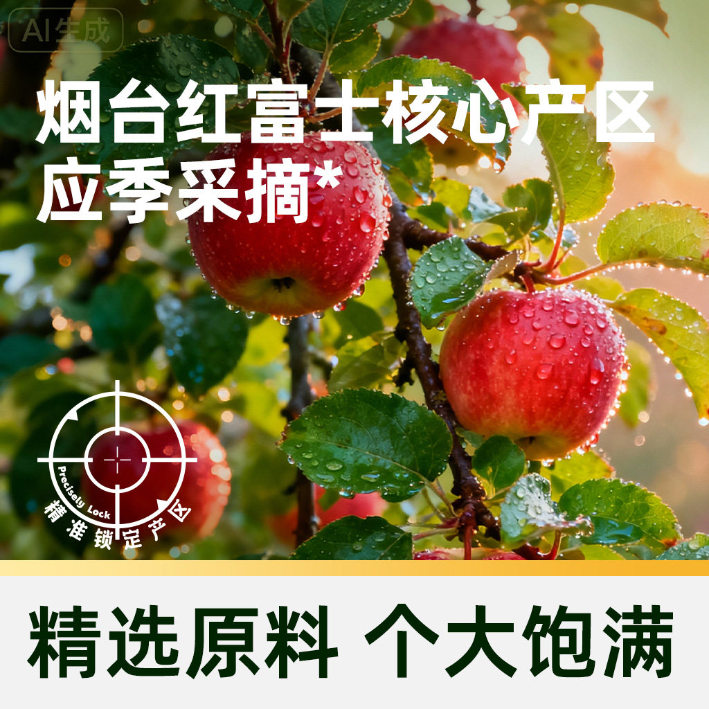 【臻选】鲜美利红富士苹果干山东烟台苹果干0脂0添加健康果干零食,淘宝优惠券,粉丝福利购,淘宝优惠卷