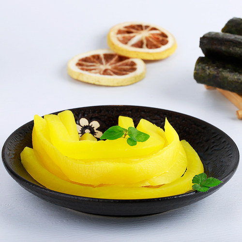 川珍寿司萝卜条日韩寿司料理酸甜条寿司紫菜海苔包饭食材配料 - 图1