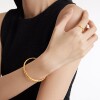 Chow Tai Fook Explosive Fish Scale Ice Gold Ring