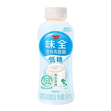 味全活性乳酸菌低糖原味435ml*1[20元优惠券]-寻折猪