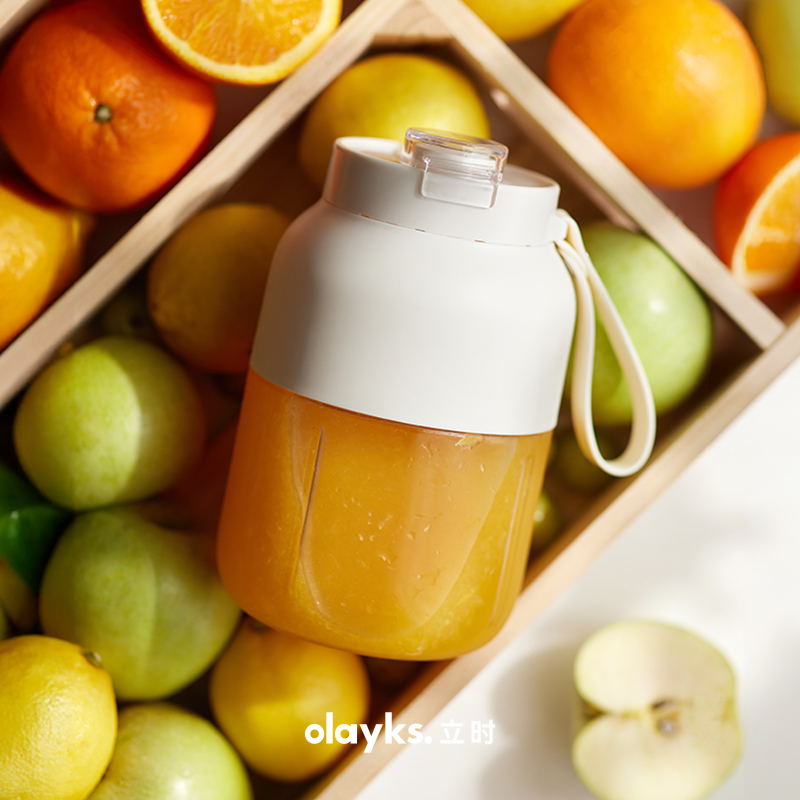 olayks立时榨汁杯大容量便携式榨汁机碎冰吨吨桶