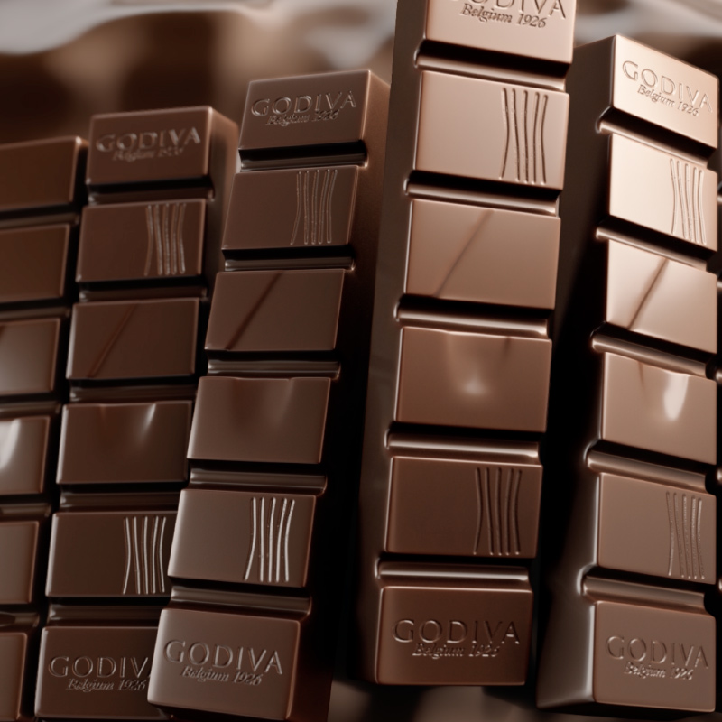 【進口】GODIVA/歌帝梵醇享系列香橙黑巧克力90g情人節禮物_天貓超市_零食_堅果_特產