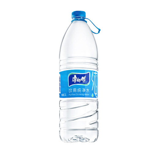 康师傅饮用纯净水1.5L*8瓶整箱带提手家庭办公大瓶饮用非矿泉水 - 图2