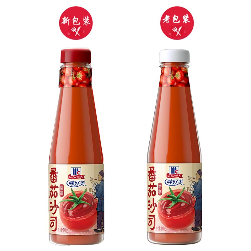 味好美番茄沙司番茄酱调味酱340g×1瓶酱料意大利面酱意面酱 - 图1