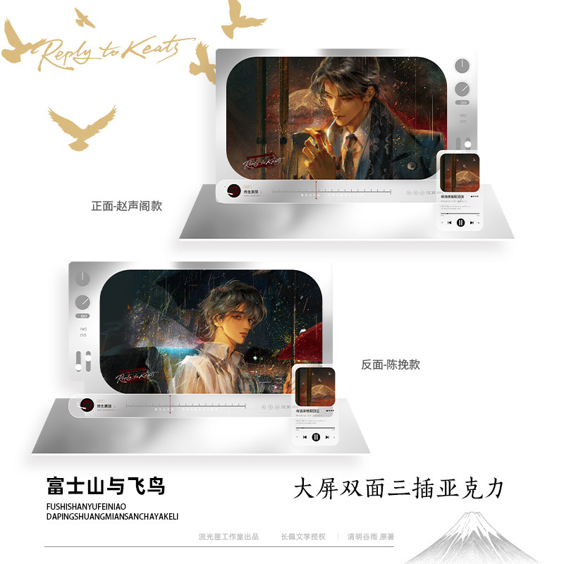 《奇洛李维斯回信》衍生周边  徽章色纸亚克力拍立得透卡仿黑胶,淘宝优惠券,粉丝福利购,淘宝优惠卷