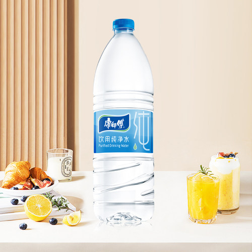 康师傅饮用纯净水1.5L*8瓶整箱带提手家庭办公大瓶饮用非矿泉水 - 图3
