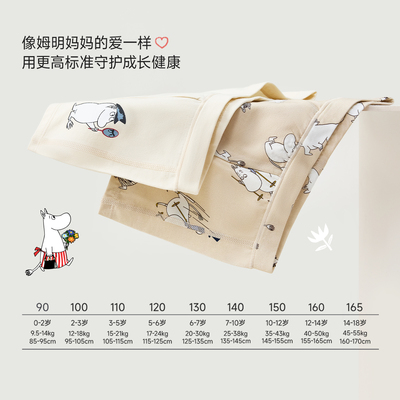 Q21儿童平角5A级抗菌印花内裤