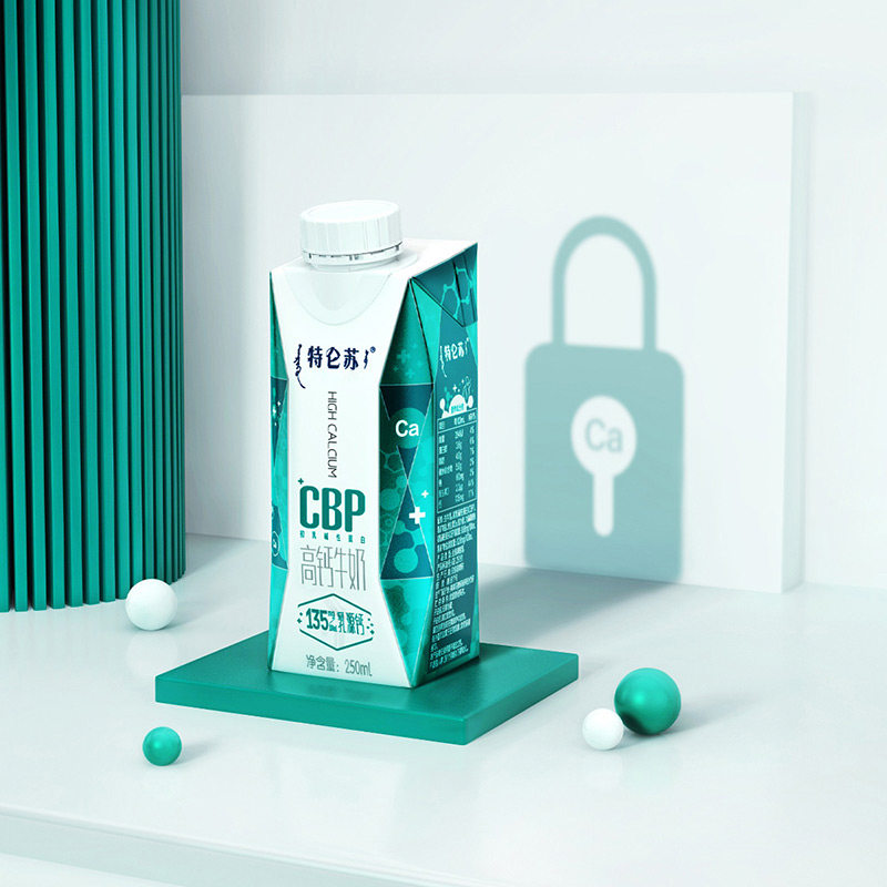 蒙牛特仑苏CBP高钙营养牛奶250ml*10盒【最早日期10月产】