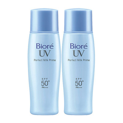 花王Biore/碧柔轻透倍护防晒乳40mlX2支SPF50+PA+++隔离防水防汗