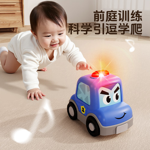 班迪萌儿童磁吸玩具车男孩子小汽车回力1惯性2岁宝宝婴儿周岁礼物 - 图0