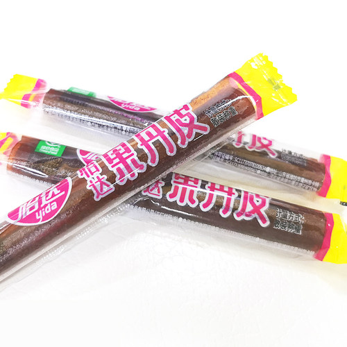 怡达果丹皮怀旧零食山楂卷山楂条蜜饯开胃绿色食品儿童健康零食 - 图2