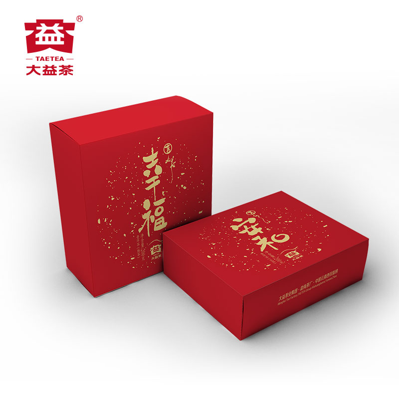中华老字号生熟组合礼盒 批 1901 2 200g 大益普洱茶幸福安和 中华老字号生熟组合礼盒 批 1901 2 200g 大益普洱茶幸福安和