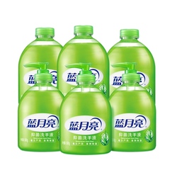 蓝月亮洗手液芦荟抑菌滋润家用瓶装官方正品500g*6瓶