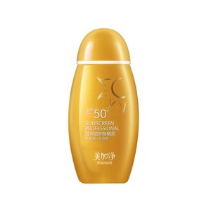 美加净温和倍护防晒乳防晒露spf50+50ml超强防晒霜户外防紫外线