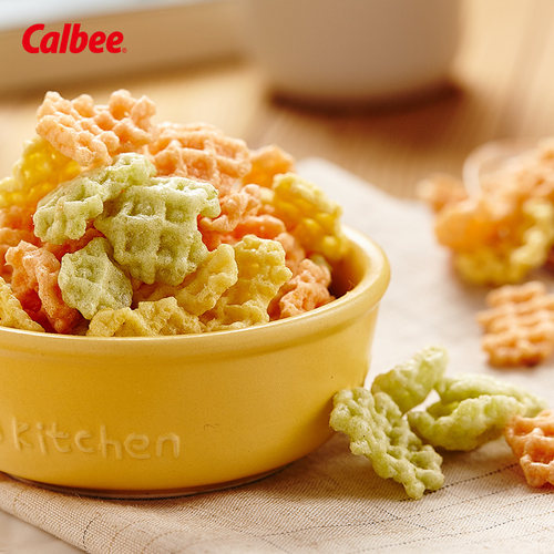 Calbee卡乐B心形蔬菜片55g儿童健康零食7种蔬菜制作独立包装 - 图2