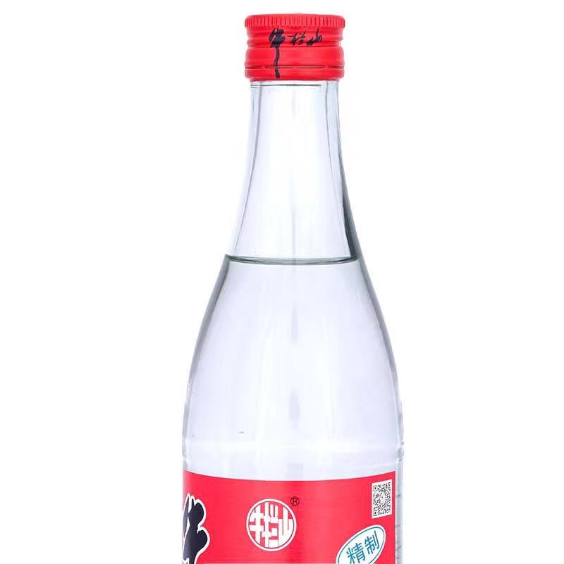 牛栏山二锅头精制白酒清香型白酒46度500ml*12瓶整箱装