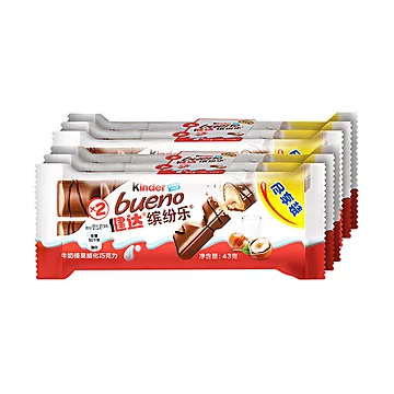 健达缤纷乐牛奶夹心巧克力258g*6包[4元优惠券]-寻折猪