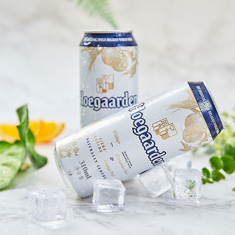 福佳白啤酒310ml*12听金奖小麦精酿 11.7°P整箱批发 百威集团