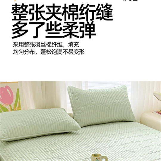 Dewey Kraft antibacterial quilted waterproof pillowcase