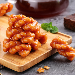 百草味红糖麻花零食