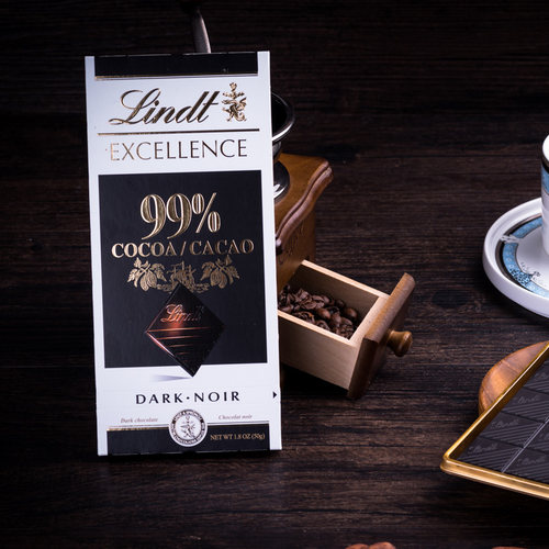 Lindt瑞士莲进口特醇排装黑巧克力休闲零食 - 图2