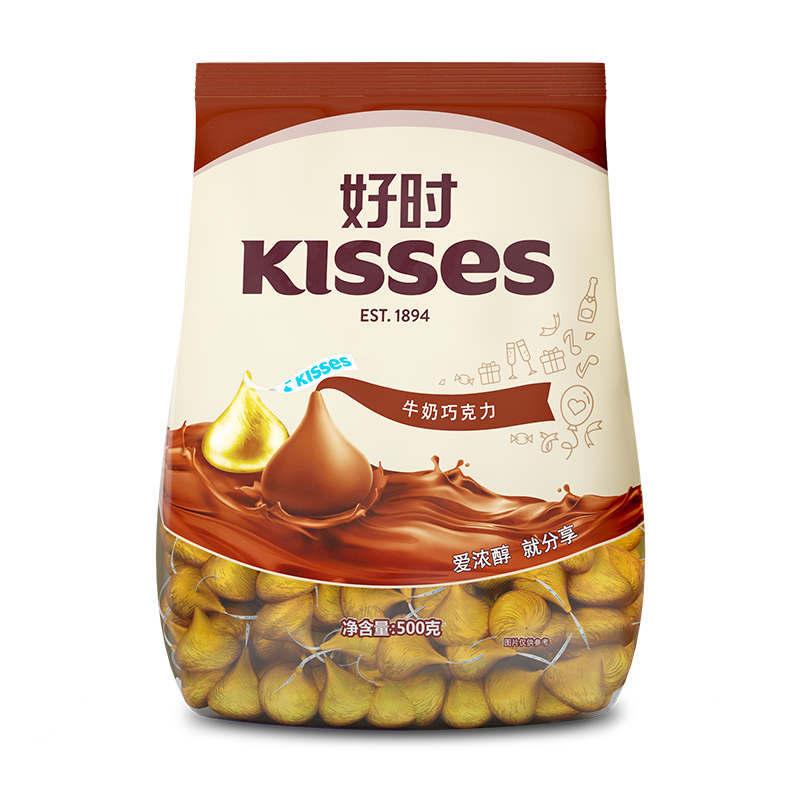 【拍2件】KISSES巧克力500克-秒客网