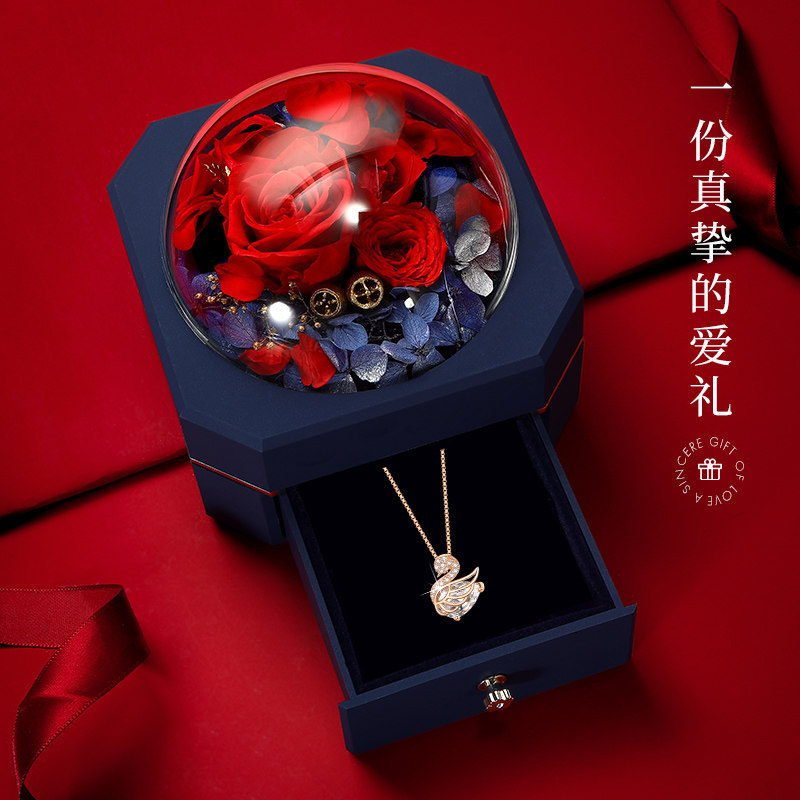 小天鹅物语项链女生银饰吊坠轻奢小众设计感生日礼物送女友,淘宝优惠券,粉丝福利购,淘宝优惠卷