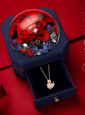 小天鹅物语项链女生银饰吊坠