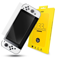 switch钢化膜 hoda任天堂nintendoswitcholed高清ar抗反射蓝光steamdeck钢化膜