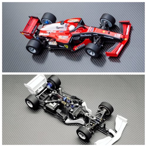 GL RACING 1:28全升级蚊车MINI-Z方程式F1竞速赛车GLF-1-001-KSET_虎窝淘