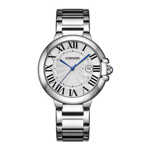 瑞士机芯全自动机械感手表男士腕表轻奢蓝气球镂空防水商务手表 - 图3