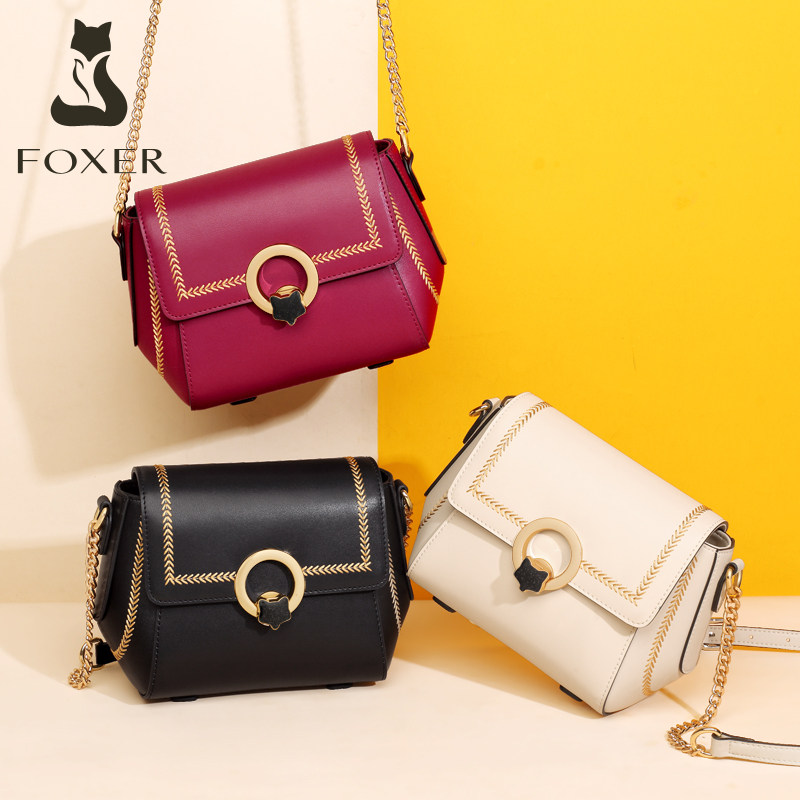 金狐狸高级感质感女2020新款小包包 金狐狸仕美克女士包袋
