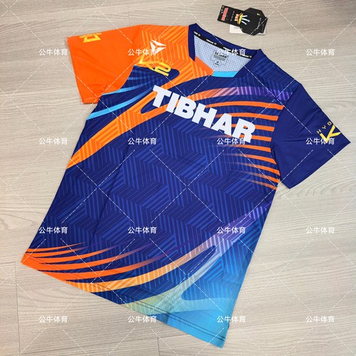 TIBHAR挺拔25新款乒乓球服男女款短袖速干运动套装乒乓球比赛服 - 图1