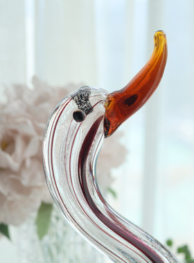 意器琉璃摆件帆船现代摆设