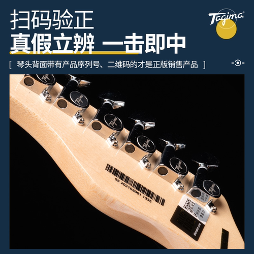 Tagima塔吉玛JA-3 TG510 530 T635 TW55专业电吉他套装初学入门 - 图3