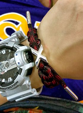 金刚狼钢铁侠鞋带手链